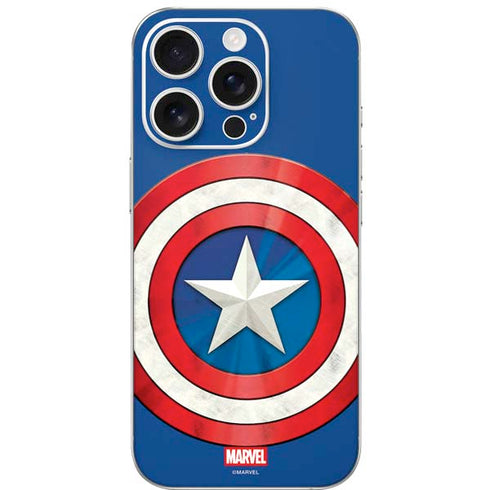 Marvel Captain America Shield iPhone 16 Pro Skin